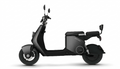 Retro-Modern Sleek Urban Electric Scooter