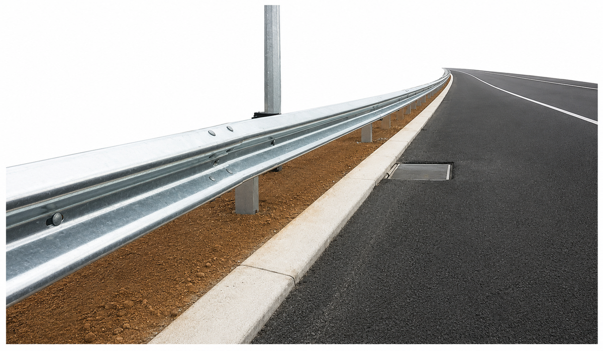 Howrah W Beam Crash Barrier