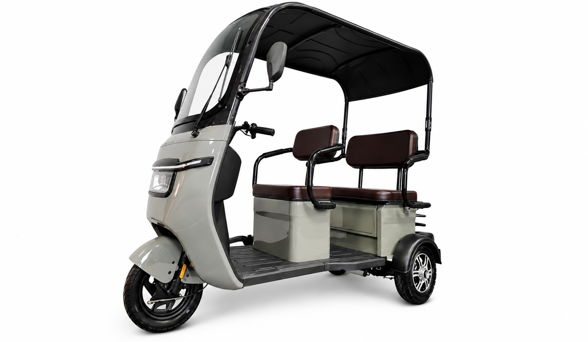 Electric Passenger Trike with Canopy