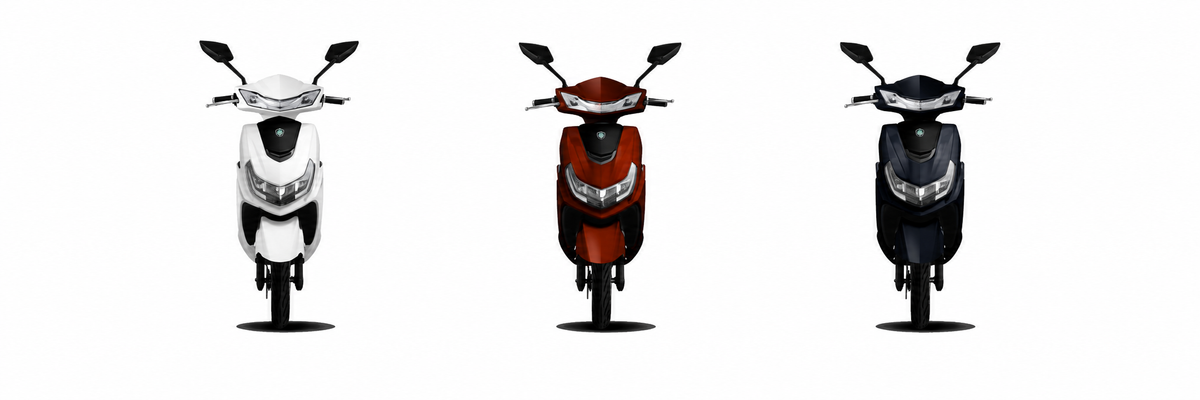 Electric Commuter Scooter with Storage