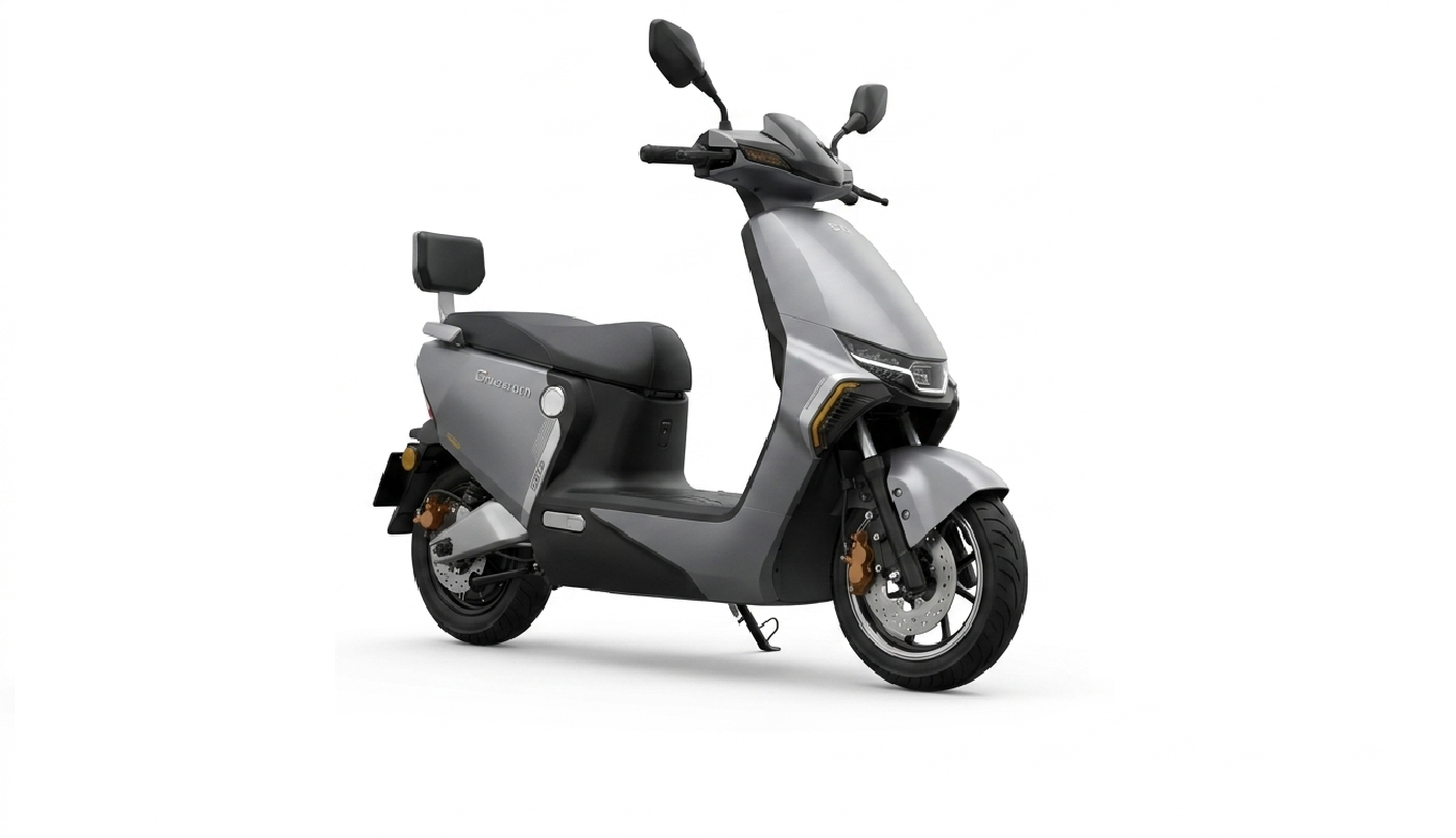 High-Power Liquid-Cooled Electric Scooter